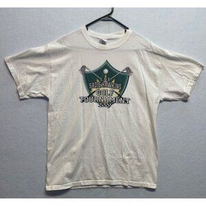 Vintage Gildan LOE Sadie Hawkins Golf Tournament 2009 Tee No Size Tag